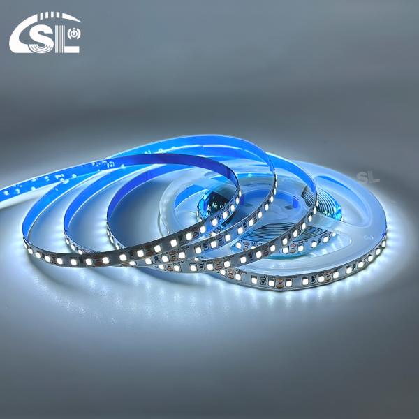 Easy Installation SMD 2835 120D 8mm 12000K Ra70 LED Light Strips for Bathroom