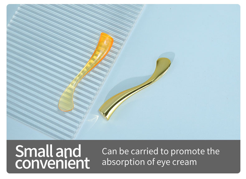 Plastic Custom Cosmetic Packaging Luxury Face Cream Spoon 71.7mm * 13.7mm