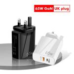 IPhone13 QC3.0 GaN Charger USB C USB A 2 Ports For MacBook Pro