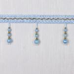 Handmade fashionable chain beads lace tassels fringes for curtain/sofa/pillow