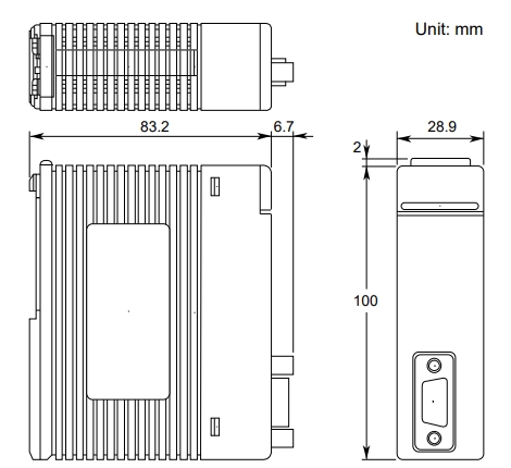 F3LC11-1NS1 YOKOGAWA Personal Computer Link Module higher-level computer RS-232-C Port