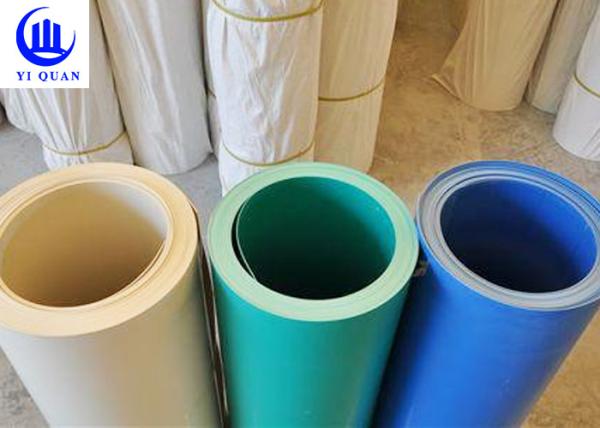 Wholesale Smooth Flexible Weather Insulation PVC Flat Roof Tile For Chemical