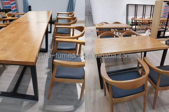 Solid Wood Dining Chair With Armrest Kennedy President Chair For Best Sale Dining Room Furniture