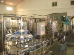 PET / Glass Bottle 3 In 1 Monoblock Milk Filling Line