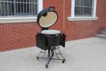 56cm SGS Black 22 Inch Kamado Grill Glazed Treatment Surface