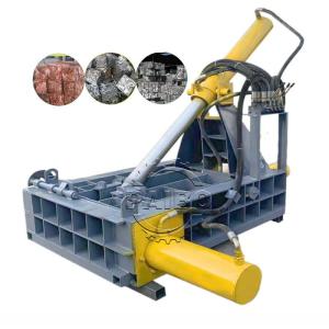Wholesale Scrap Metal Baler Hydraulic Briquetting Press Machines Suitable for Various Materials from china suppliers