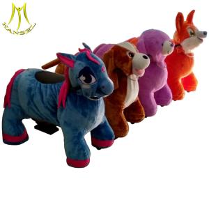 Wholesale Hansel electric walking animals and plush motorized animas wholesale ride on battery operated kids baby car from china suppliers