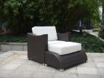 2pcs cane ottoman sofa set