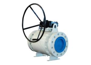 Wholesale Casting Trunnion Mounted Ball Valve CLASS 150-300 With Silicone Free from china suppliers