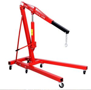 Wholesale 1000kg Folding Engine Crane Folding Hydraulic Crane For Manufacturing Plant from china suppliers