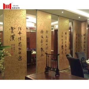 Wholesale Restaurant Fire Rated Operable Partitions System 320KG Load Bearing from china suppliers