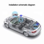 Waterproof Wireless Rear View Mirror Camera For Vehicle Backup Safety