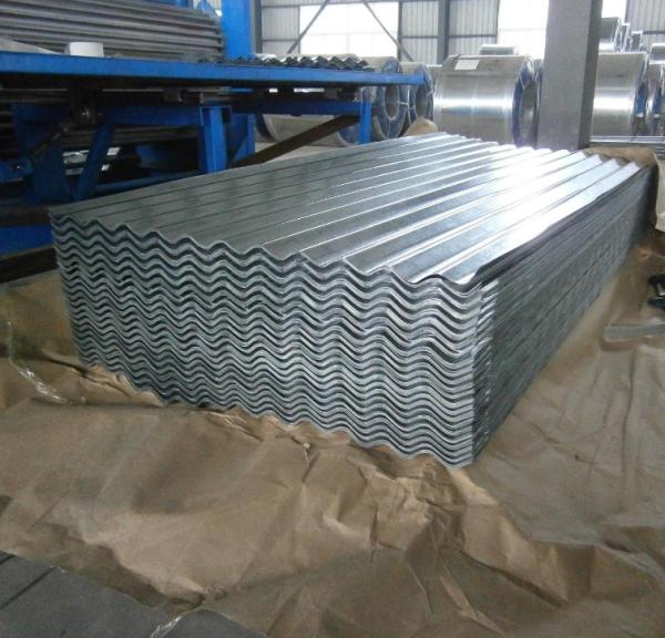 Corrosion Resistant 0.2-0.6mm GI Roofing Sheet Corrugated Metal Plate Galvanized