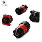 Light Weight M20 2/3/4/5/7/9/12Pins Welding Cable Male Female Panel Mount