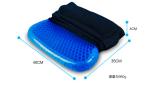Soft Gel Orthopedic Seat Cushion , Custom Logo Automotive Seat Cushions 40 * 35
