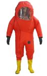 Chemical Protective Suit Totally Enclosed with air breathing apparatus Hot sales