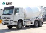 10 Wheel 10 Cubic Meters Concrete Mixing Equipment 371hp 9000 * 2550 * 3950mm