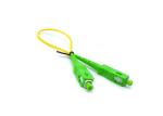 Single Mode Sm 9/125 Fiber Optic Patch Cord APC / UPC Polishing Optical Fiber
