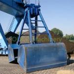 Mechanical Structure Coal Handle Clamshell Grab Bucket 5 Cubic Capacity