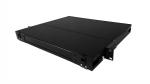 Black 72 Fiber MTP MPO Patch Panel Rack Mount 3 Cassettes ISO9001