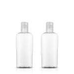 ROHS Custom Skincare Bottles 130ML Plastic Screw Top Bottles For Skin Care Serum