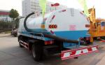 Customized Small Septic Vacuum Trucks / Sewage Cleaning Truck 1300 Gallons