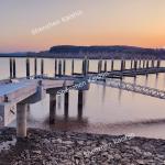 Aluminum Marine Floating Dock Wood Plastic Composite Decking Rubber Fender