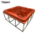 Superior Quality 2.2*2.2M square spa hot tub mold with removable mold outdoor