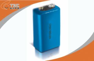 Wholesale 9V Primary Lithium Li-Mn Battery 600mAh for Security Devices 26.5 X 48.5mm from china suppliers