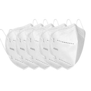 Wholesale Fast delivery 5 Layer Face Mask Disposable KN 95 Folding Respirator from china suppliers