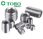 TOBO Supply DIN 913 Hex Socket Headless Screws Of Stainless Steel