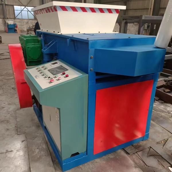 Waste Plastic Crusher for Heavy Duty Industrial Woven Bag Tyre Wood Pallet and