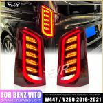 16-21 Taillight Assembly For Mercedes Benz VITO V-Class Retrofit Flow Direction