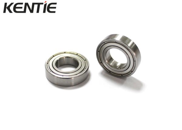 Low Noise Stainless Steel Deep Groove Ball Bearings 6901ZZ For Precision