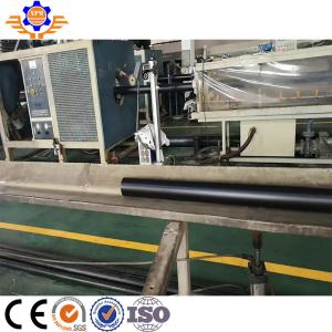 Wholesale 63 - 250MM HDPE Plastic Single Screw PE Extruder Machine Polyethylene Gas Pipe from china suppliers