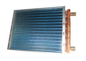 China Aluminium Fin Heat Exchanger , 16x20 Water To Air Heat Exchanger Copper Tube on sale