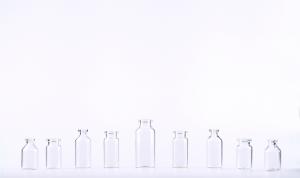Wholesale Screen Printing Pharmaceutical Clear Glass Bottles / Medical Glass Vials from china suppliers