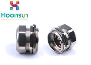 Wholesale M18 PG16 Divided Brass EMC Cable Gland For Electromagnetic Compatibility from china suppliers