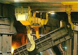 Wholesale 100T QDY Casting Ladle Foundry Overhead Crane Double Girder from china suppliers