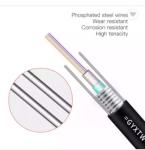 GYXTW 12 Cores G652D Fiber Optic Cable Customized