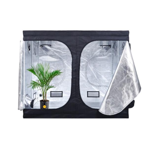 Hydroponic Plant Grow Tent Complete Kit With Observation Window 240x240x200