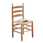 Solid Wood Dining Chair with Rope Seat A Perfect Combination of Form and