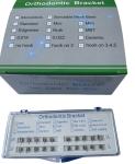 Bondable Stainless Steel Metal Orthodontic Bracket Crystal Sapphire Braces ALS