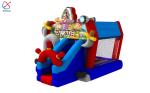 Commercial Inflatable Combos Pirate Inflatable Bouncy House With Slide For Kids