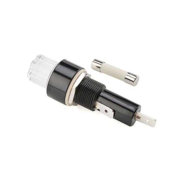 IP66 Waterproof LED Indicator Panel Mount Fuse Holder 6.35x31.8mm 6.35x30mm 20A