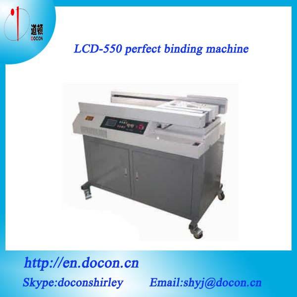 automatic perfect binding machine LCD-550