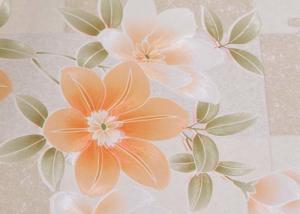 Wholesale Removable Large Floral Print Wallpaper / Country Flower Wallpaper Washable ,0.53*10m/ roll from china suppliers