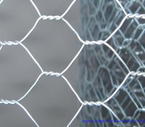 Wholesale Hot Dip Galvanized Hexagonal Chicken Wire , PVC Coated Wire Mesh For Gabion Wall from china suppliers