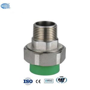 China Customized Threaded 32mm PPR Pipe Union Fitting Heavy Duty on sale