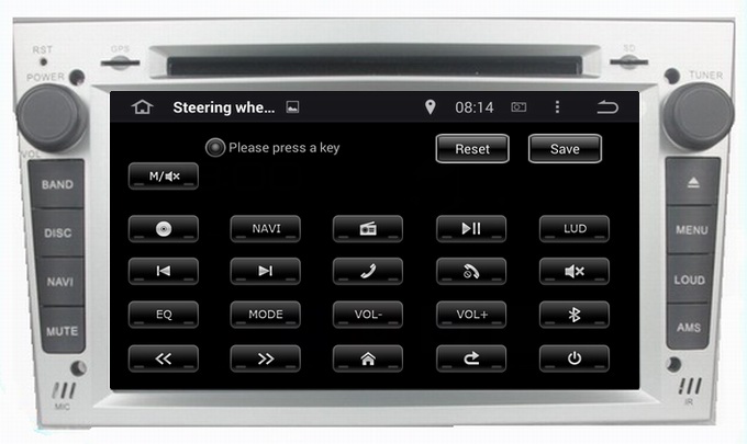 Ouchuangbo Stereo DVD Radio Player for Opel Vectra 2005-2008 Android 4.4 3G Wifi BT
